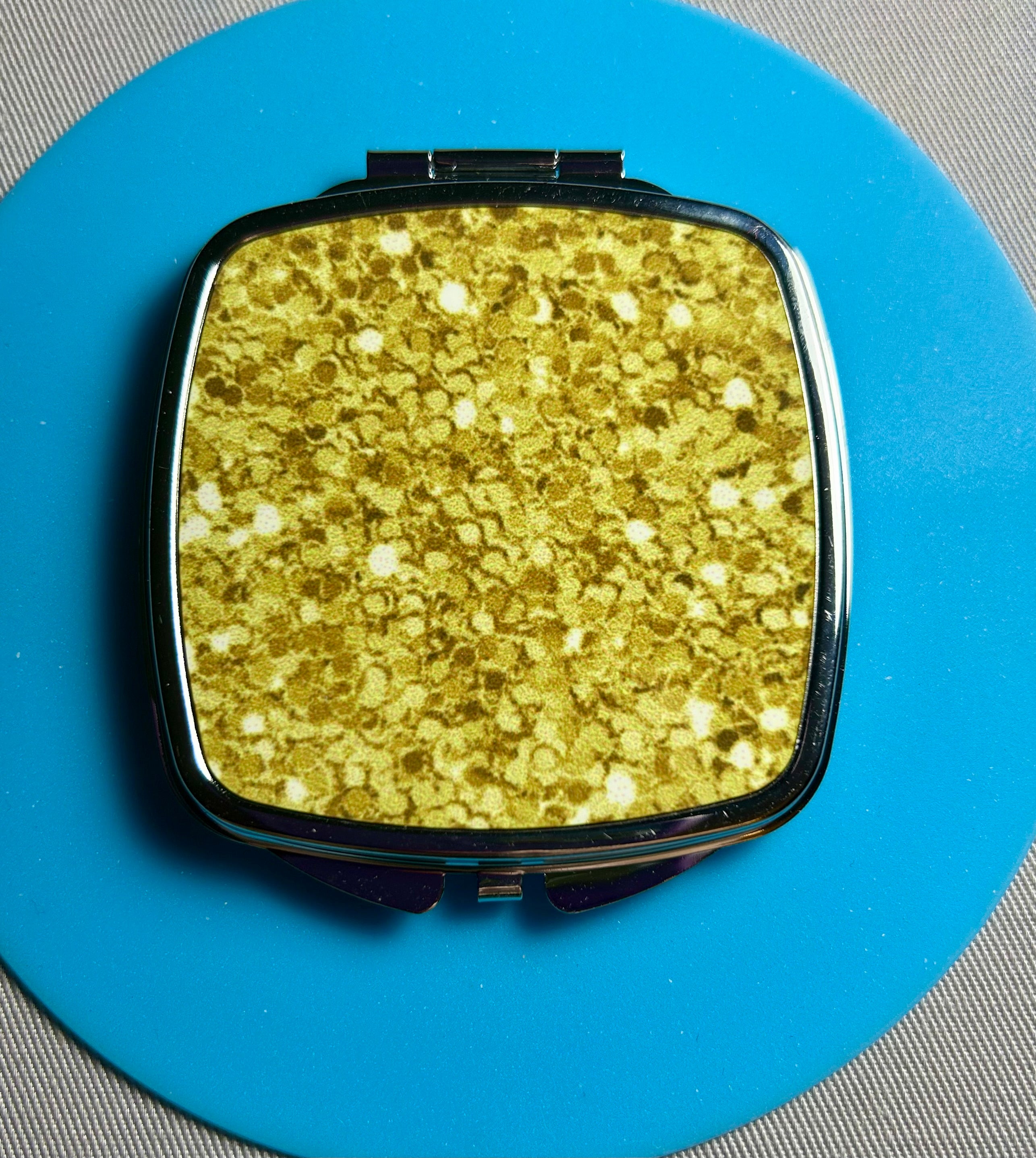 Compact Purse Mirror with Beautiful Design