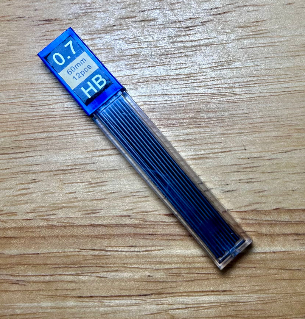 Beaded Mechanical Pencil-Black Silicone
