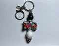 Valentines Day Theme Beaded Keychain
