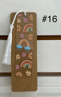 Acrylic Bookmark Bundle with Beautiful Design and Color Tassel-Includes One lotion & One Gel Pen