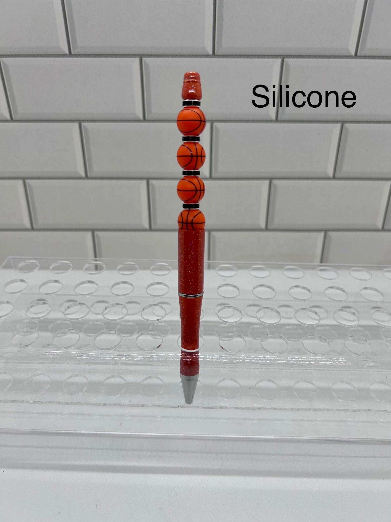 Stylos bille perlés