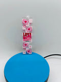 Valentines Day Theme Acrylic Bookmarks