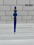 Stylos bille perlés