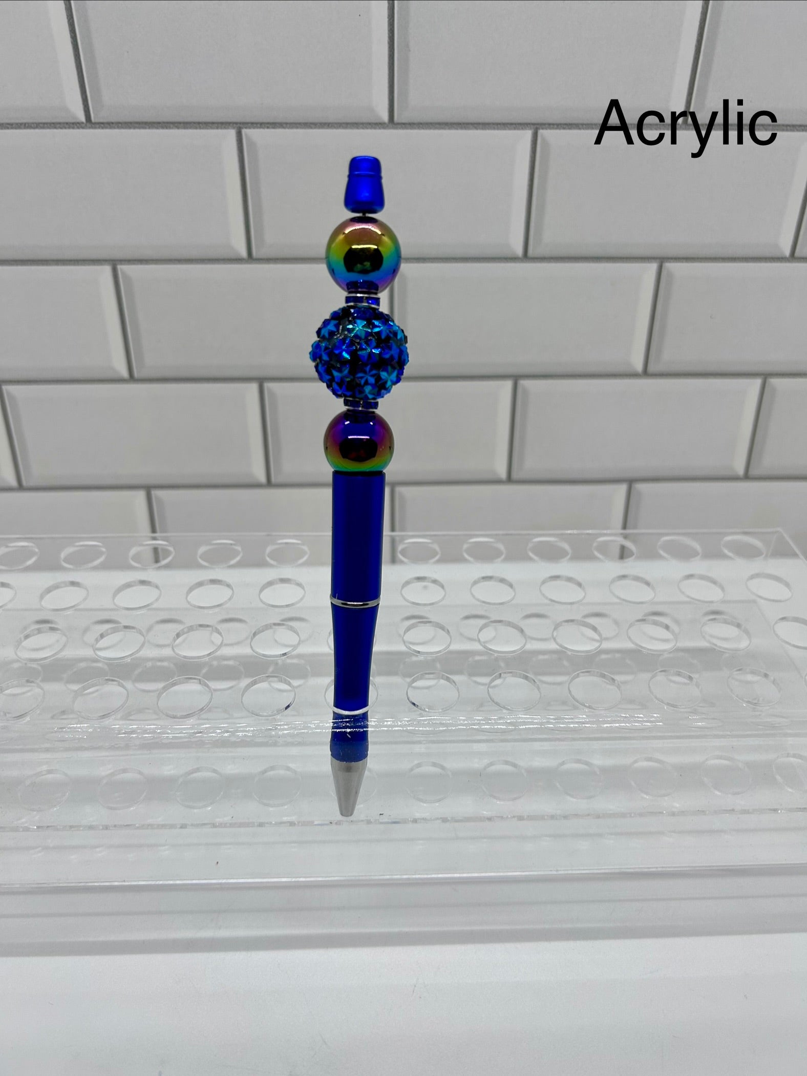 Stylos bille perlés