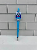 Beaded Ballpoint Pens-Blue with Father’s Day Theme