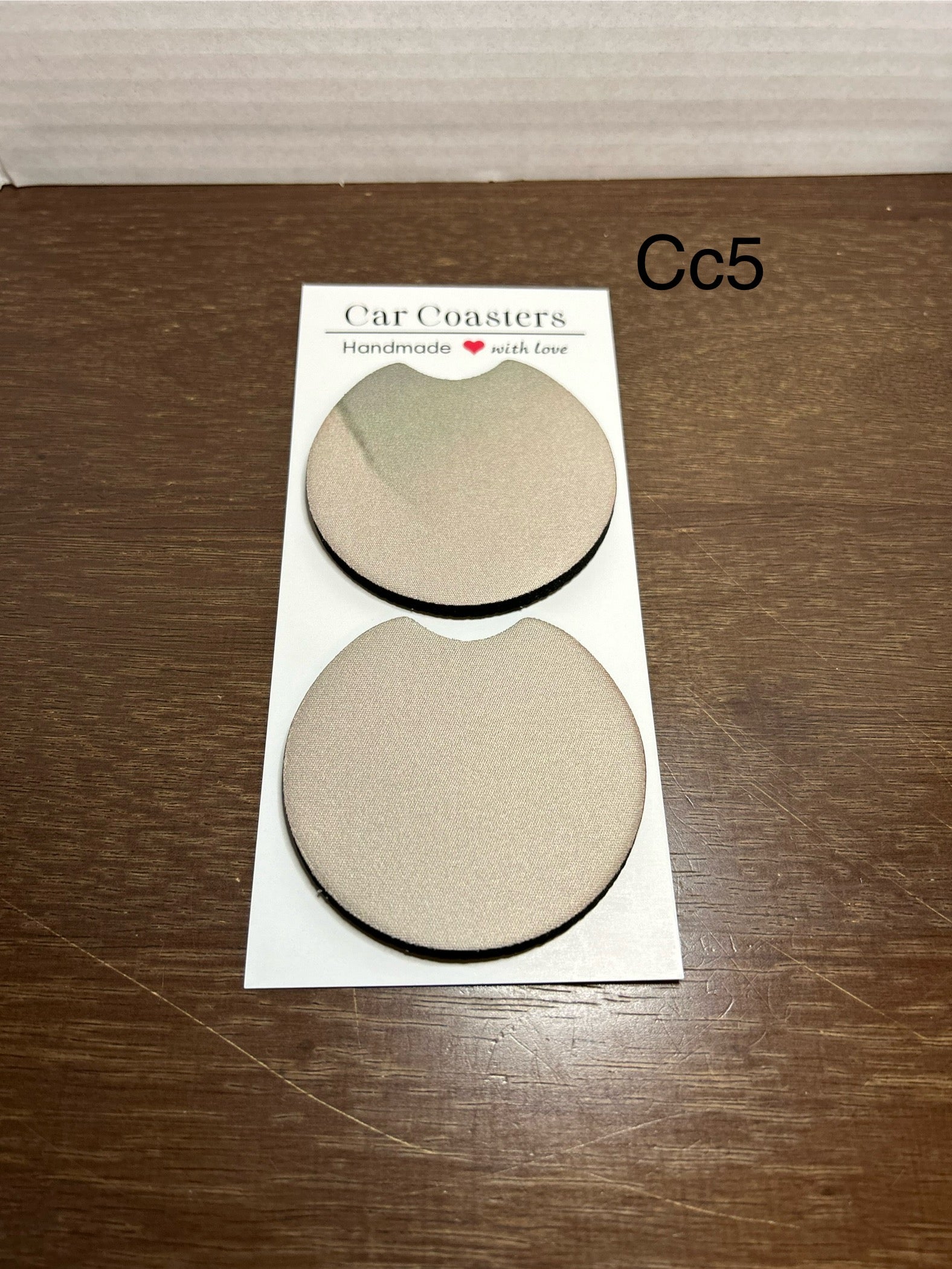 Neoprene 2.75 Inch Car Coaster