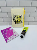 A6 Small Journal Bundle-Yellow with Inspiration Design