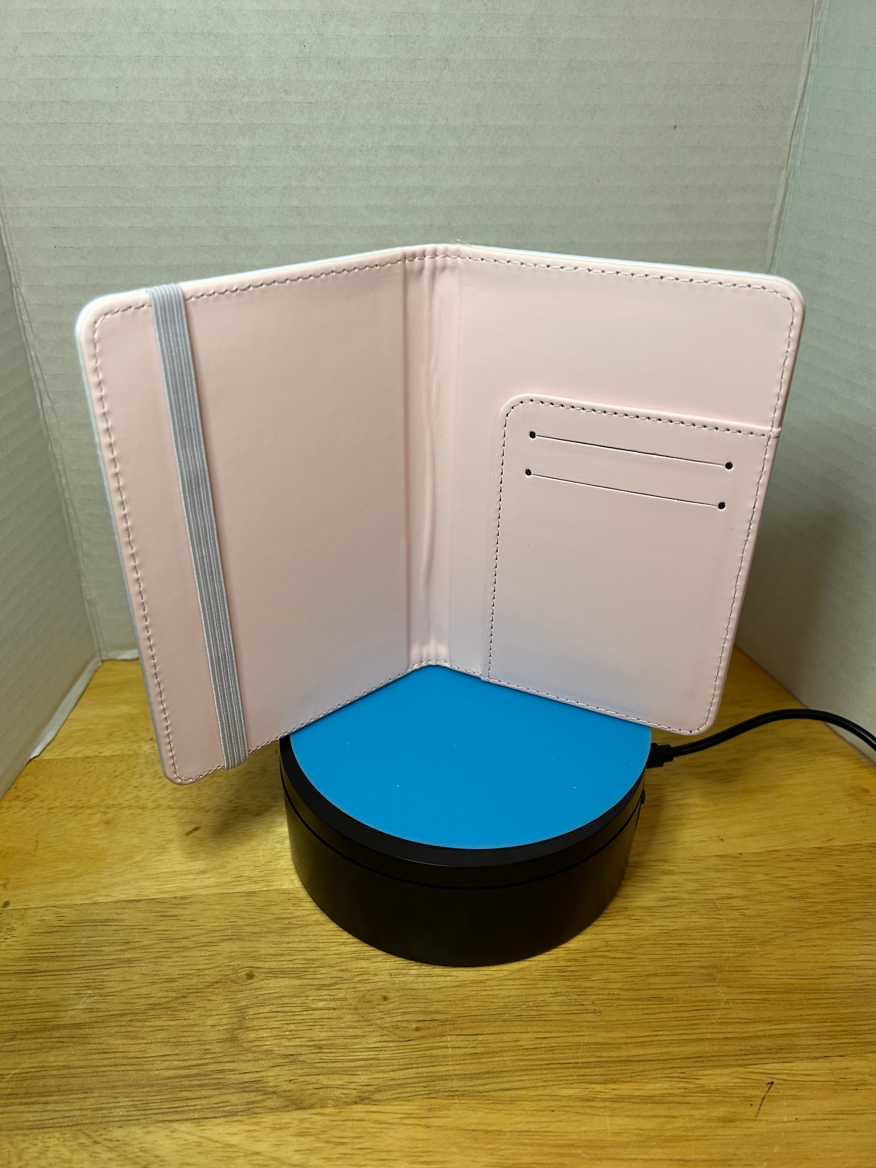 Passport Cover With Two Card Holders, Featuring A Beautiful Design