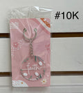 Acrylic Keychain Bundle with Beautiful Design -Includes One lotion & One Gel Pen