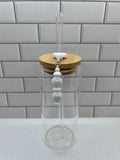 Beaded Straw Charm-White