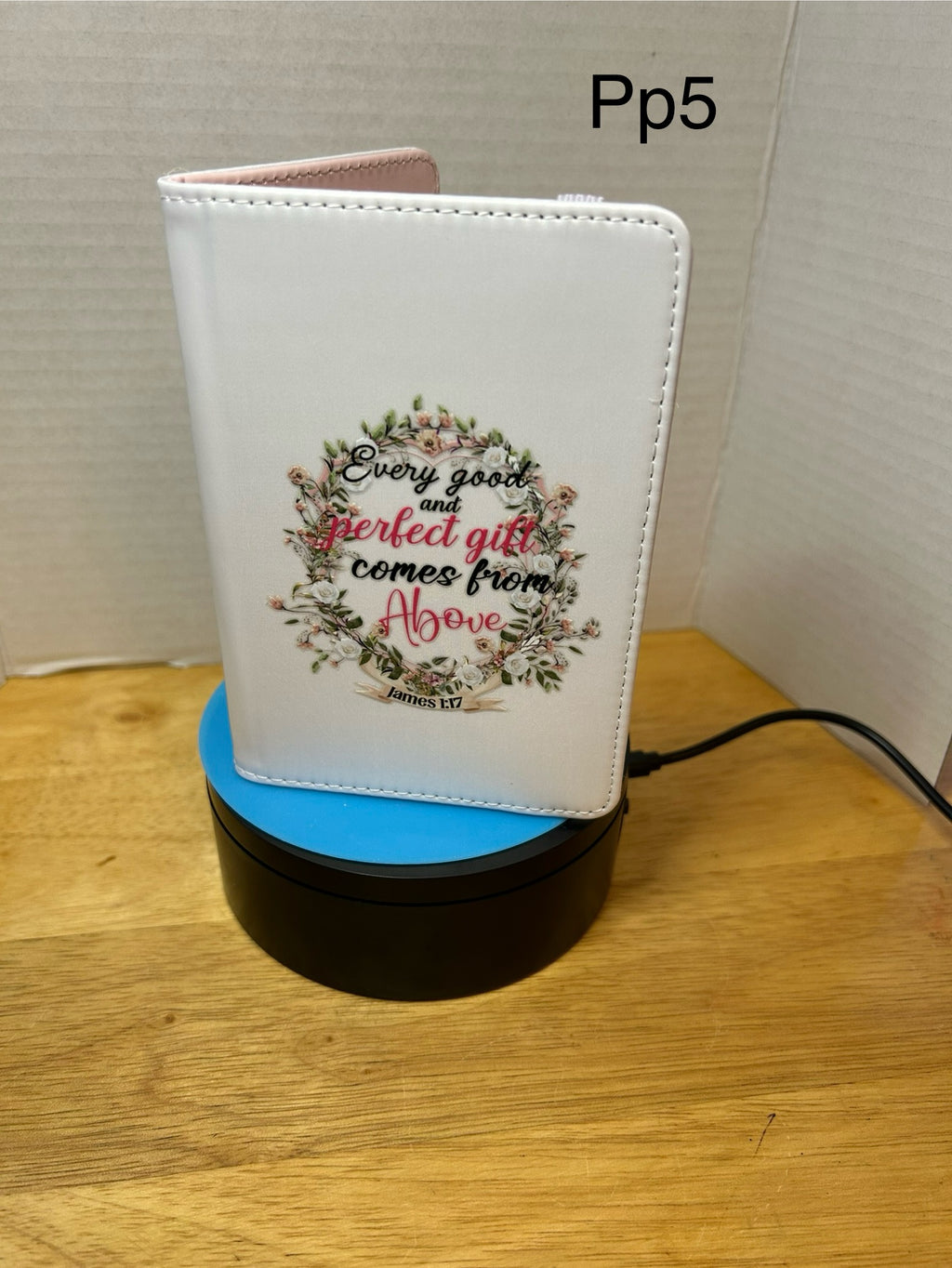 Passport Cover With Two Card Holders, Featuring A Beautiful Design