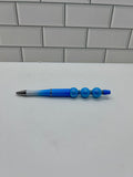 Stylo bille acrylique Ombré Bleu perlé