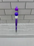 Beaded Ballpoint Pen-Purple
