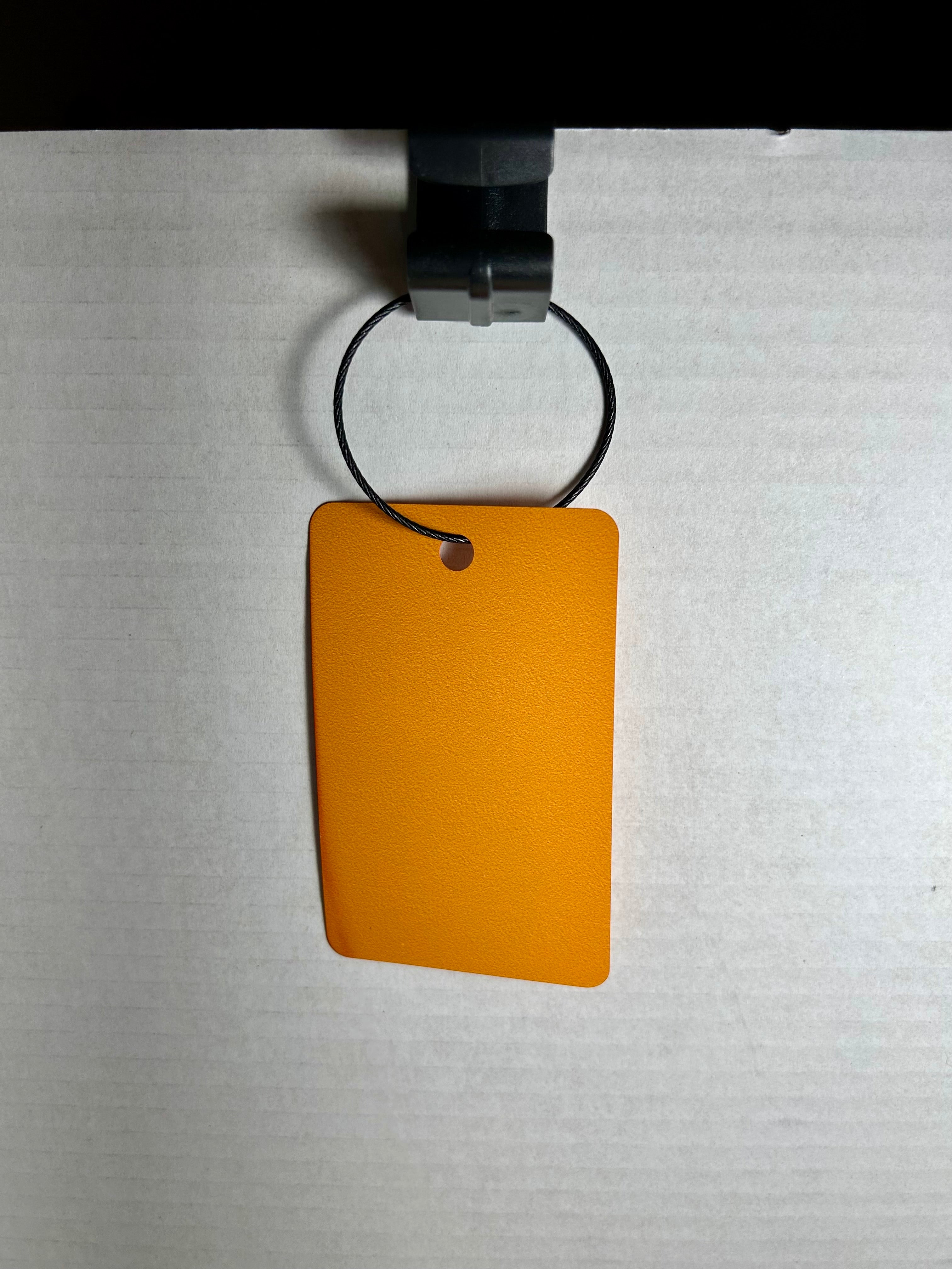 Double Sided PET Plastic Luggage Tags