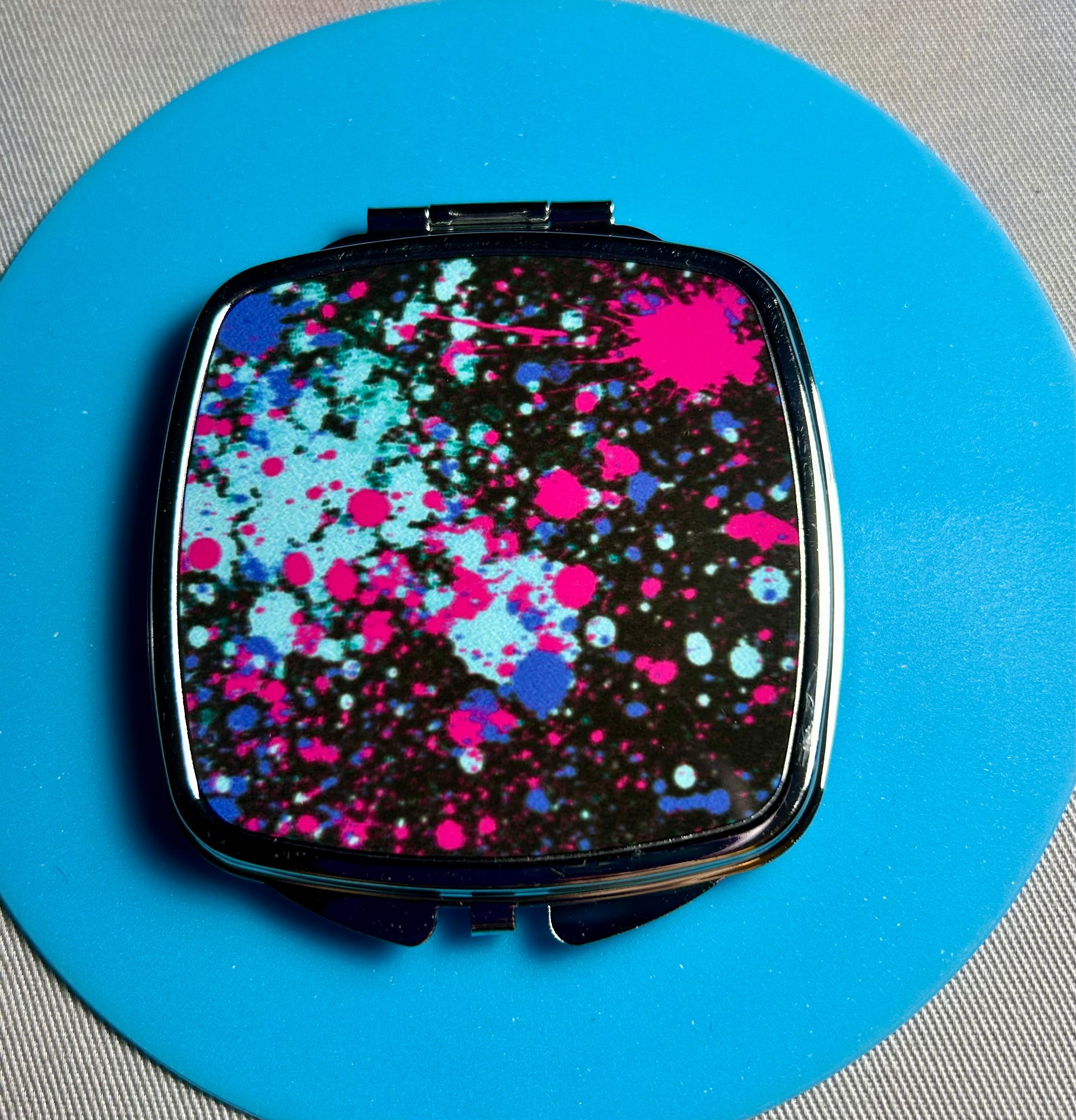 Compact Purse Mirror with Beautiful Design
