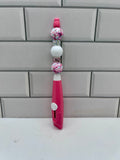 Cutter à perles - Silicone rose vif