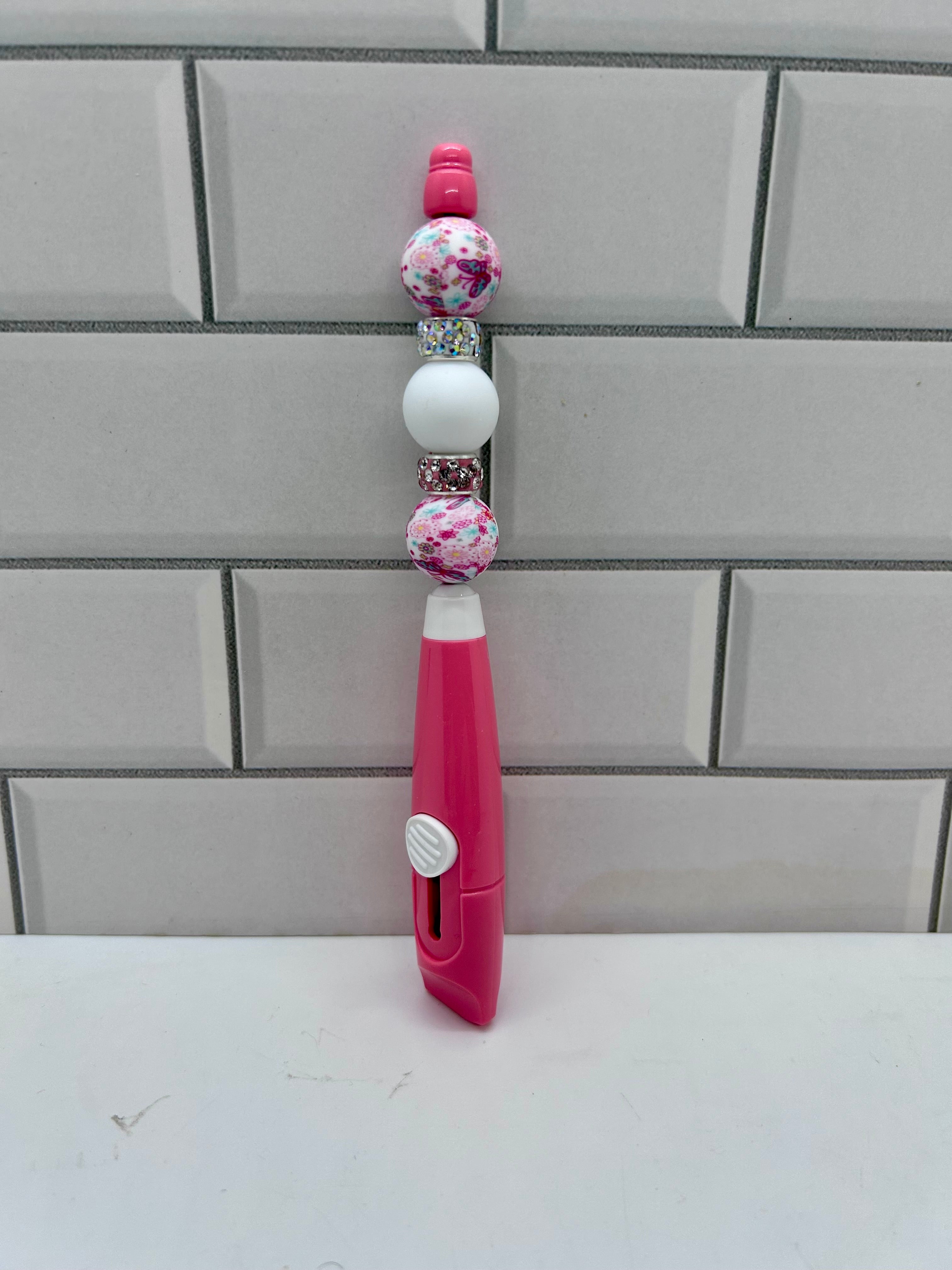 Cutter à perles - Silicone rose vif