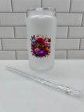 16 oz Acrylic Frosted Tumbler with Christian Theme