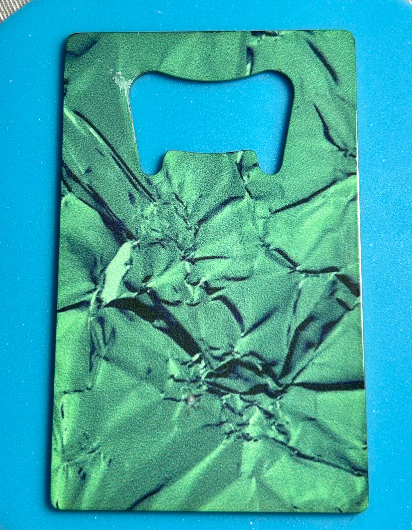 Double Sided Metal Bottle Opener with Beautiful Design
