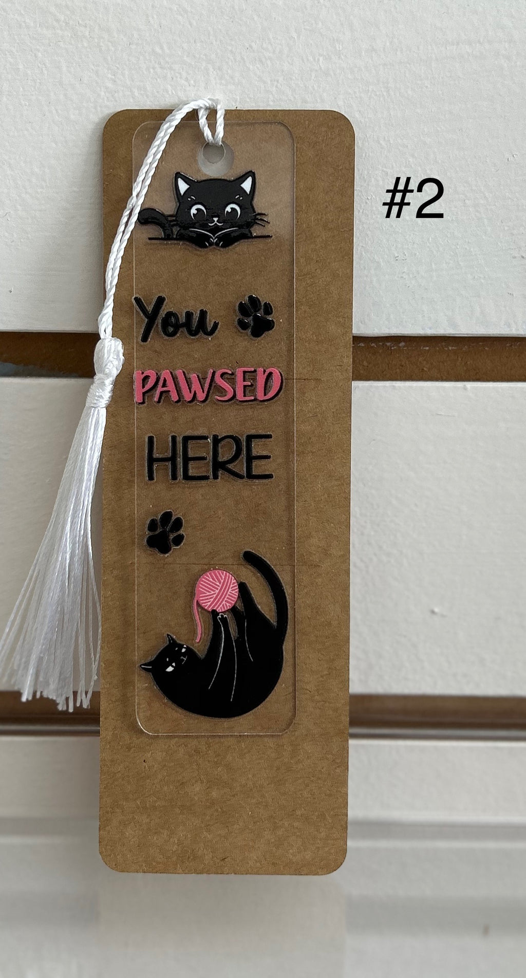 Acrylic Bookmark Bundle with Beautiful Design and Color Tassel-Includes One lotion & One Gel Pen