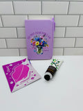 A6 Small Journal Bundle-Purple with Inspiration Design