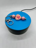 Porte-clés à perles thème Saint-Valentin