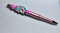 Easter Theme Beaded Ballpoint Pen-Blush/Pink
