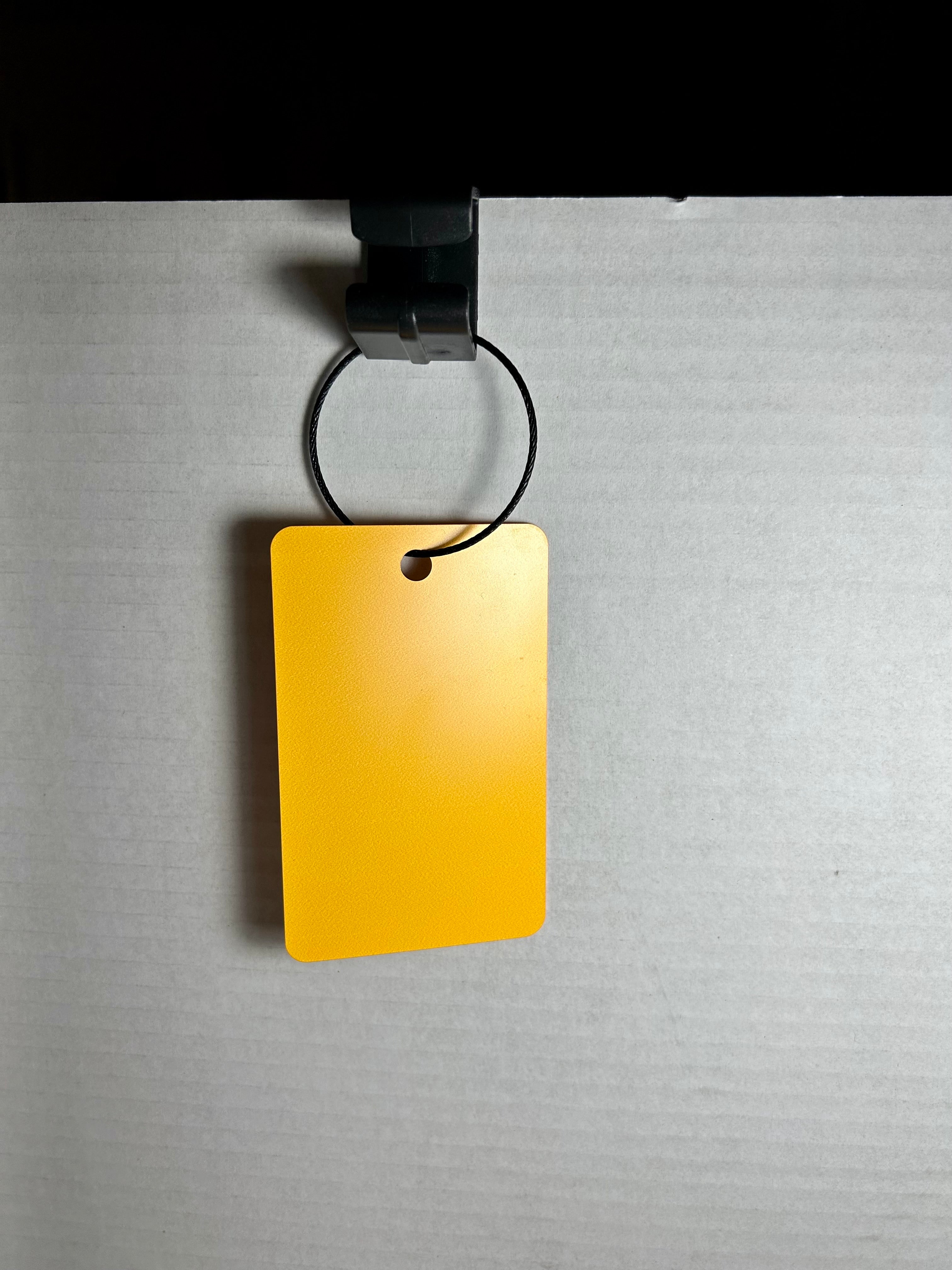 Double Sided PET Plastic Luggage Tags