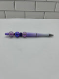 Beaded Ballpoint Pens-Ombre Purple