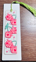 Valentines Day Theme Acrylic Bookmarks