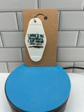 Porte-clés de motel style rétro