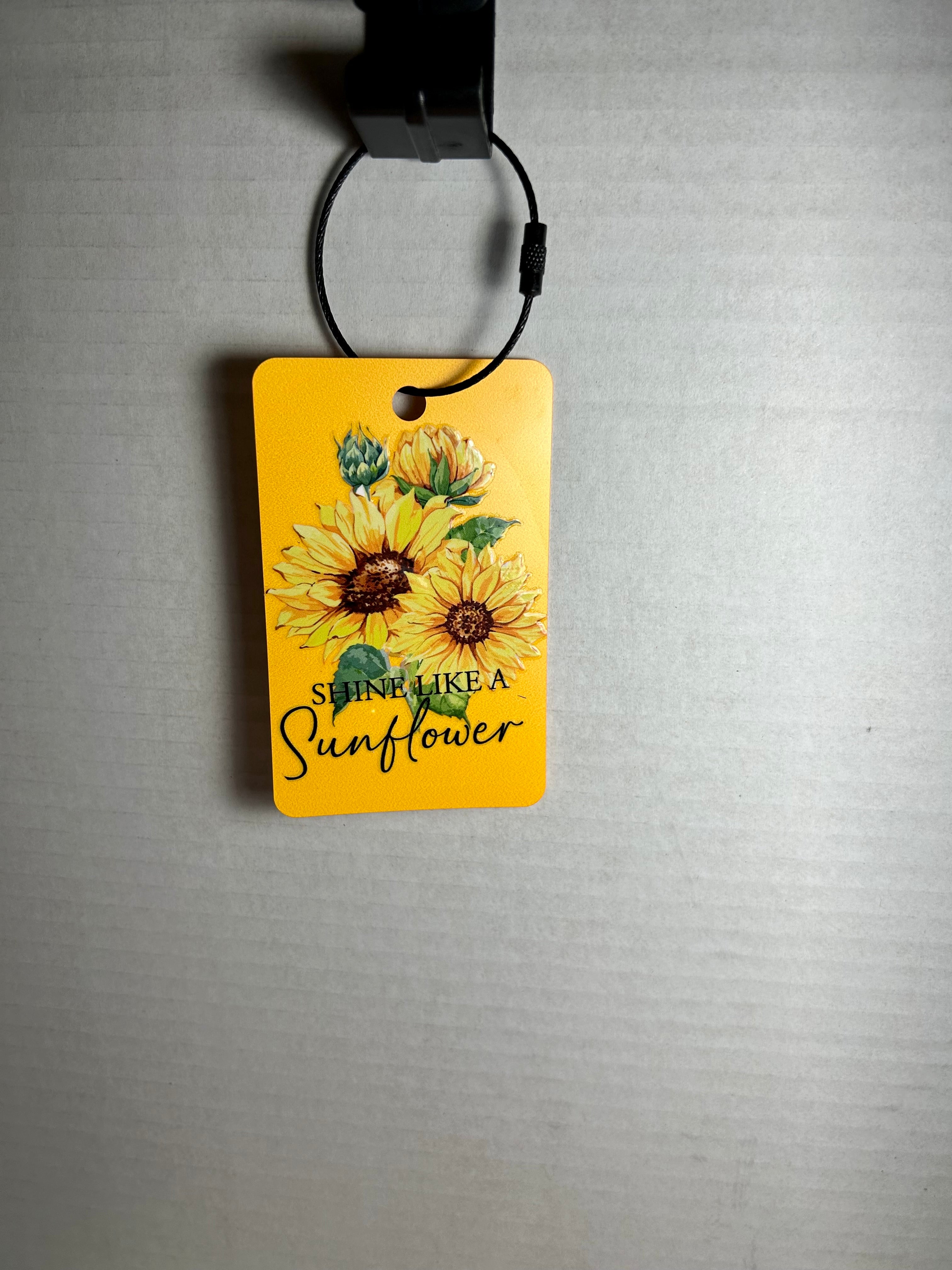 Double Sided PET Plastic Luggage Tags