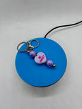 Valentines Day Theme Beaded Keychain