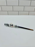 Beaded Letter Opener-Multi Color Silicone with Coffee Theme Focal
