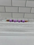 Beadable Rhinestone Picker Dotting Pen-Duel Ended-Purple