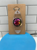 Retro Style Motel Keychain