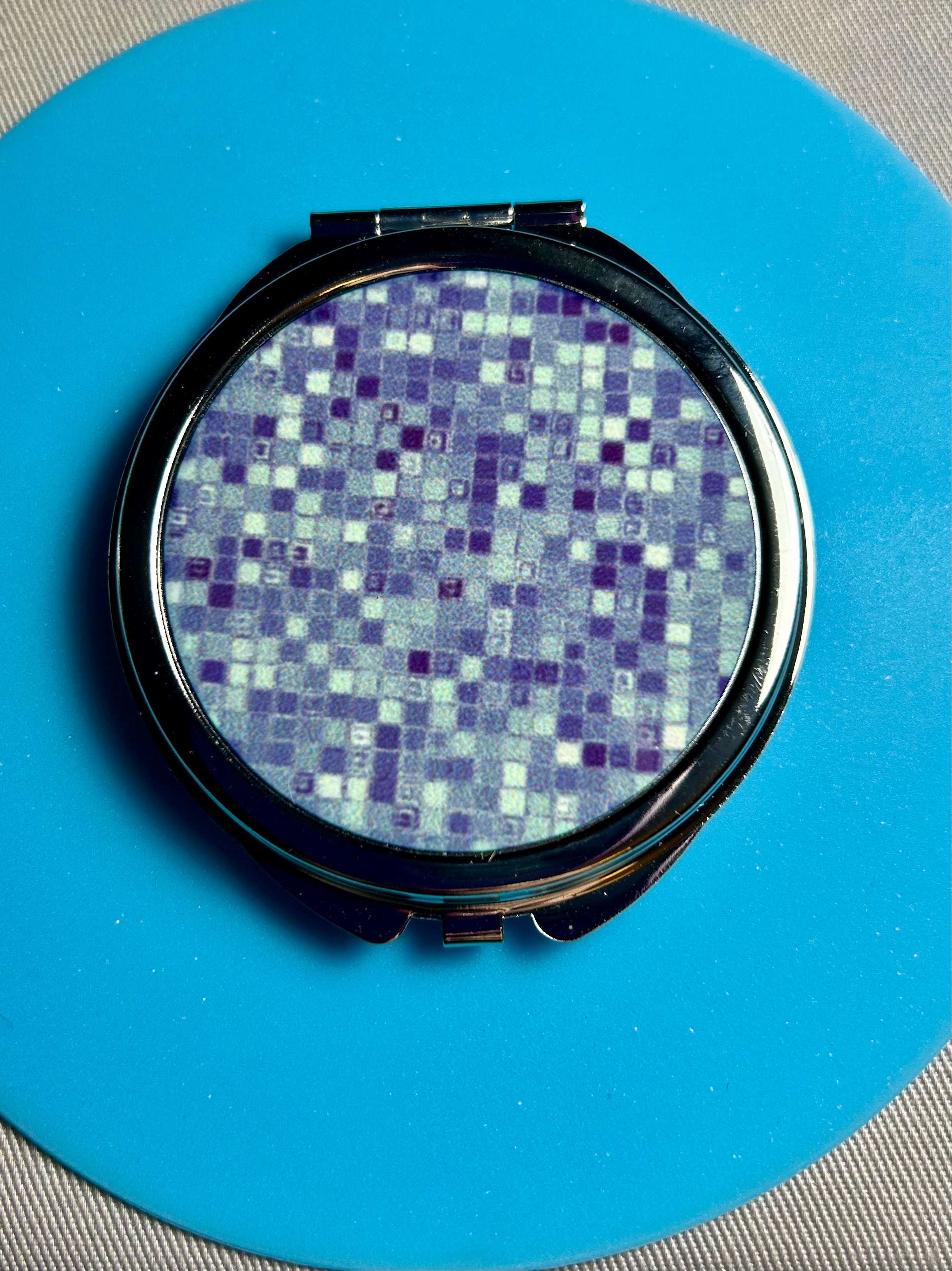Compact Purse Mirror with Beautiful Design