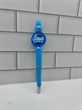 Beaded Ballpoint Pens-Blue with Father’s Day Theme