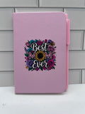 A6 Blank Lined Journal Featuring A Beautiful Mother’s Day Design-Pink