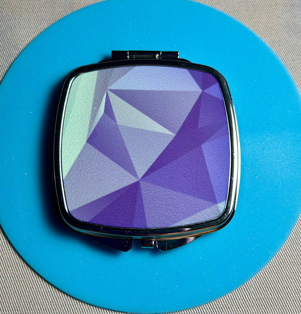 Compact Purse Mirror with Beautiful Design