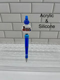 Stylos bille perlés