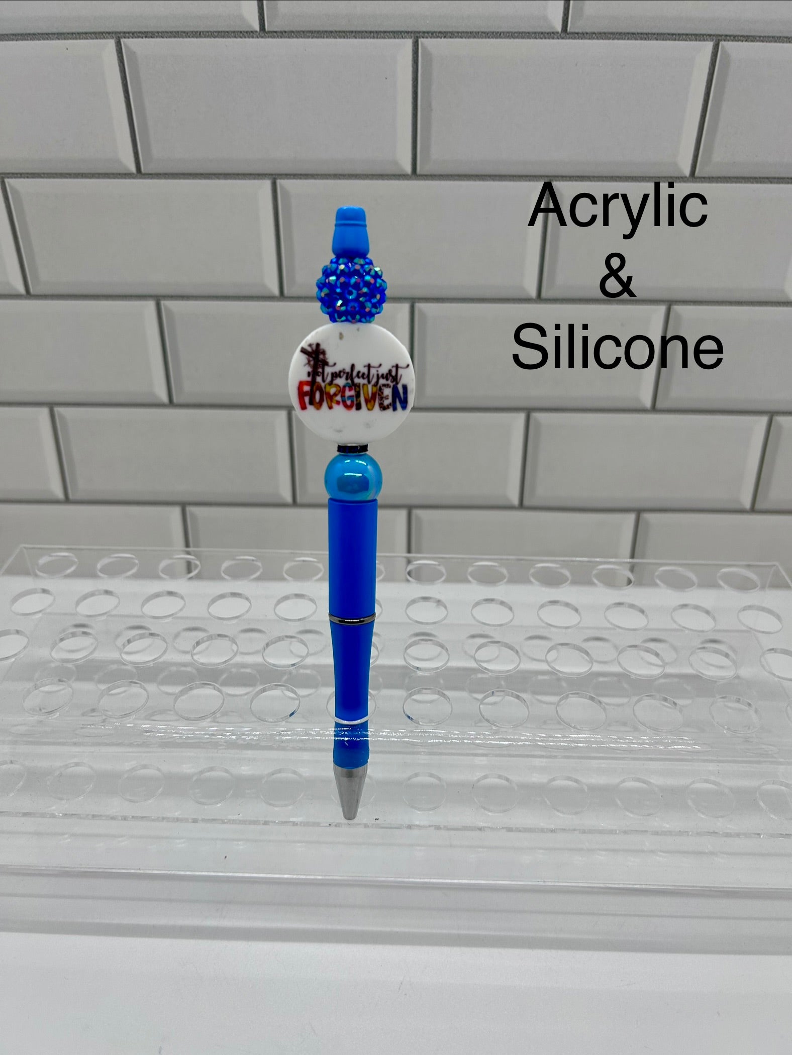 Stylos bille perlés