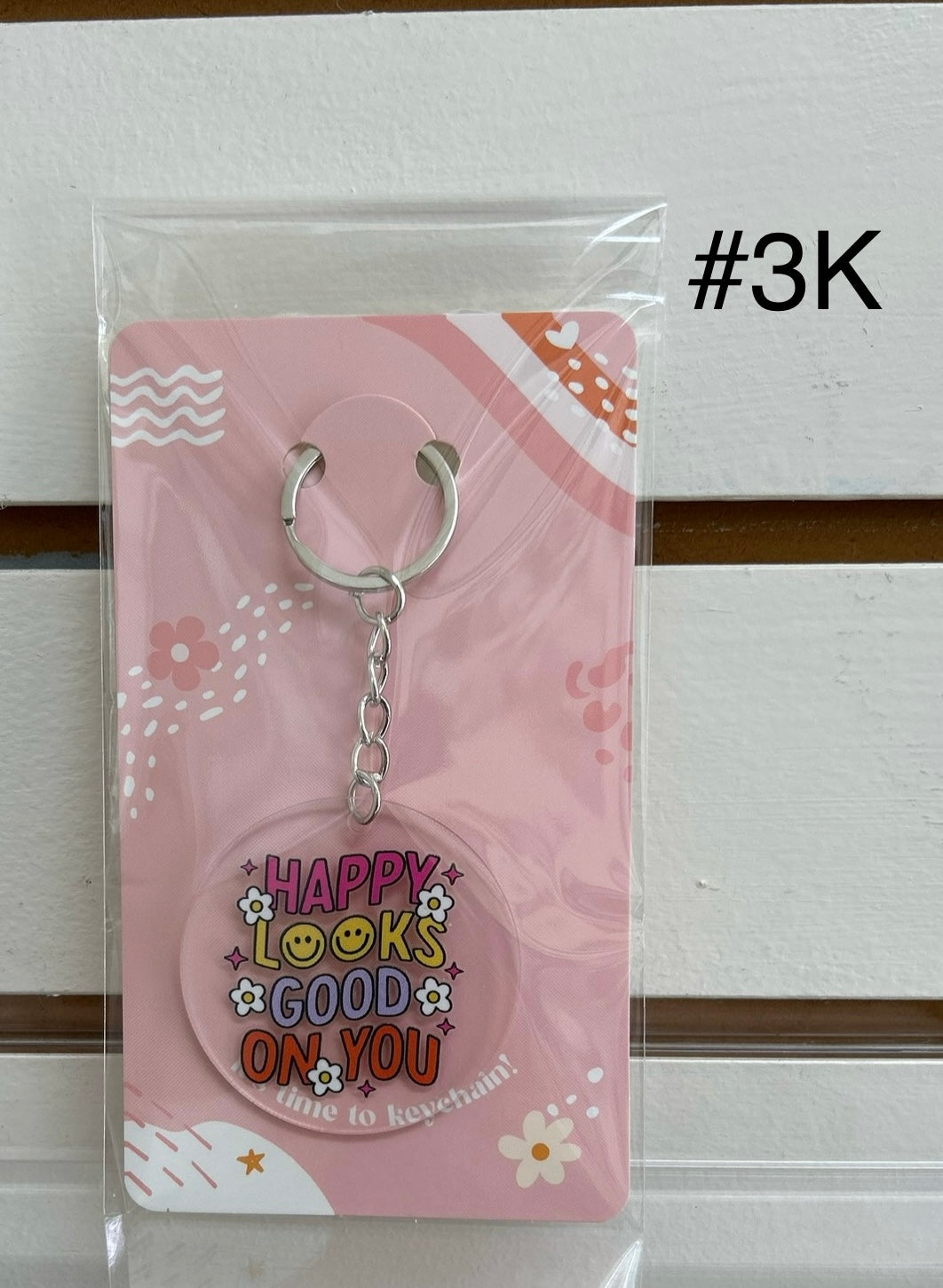 Acrylic Keychain Bundle with Beautiful Design -Includes One lotion & One Gel Pen
