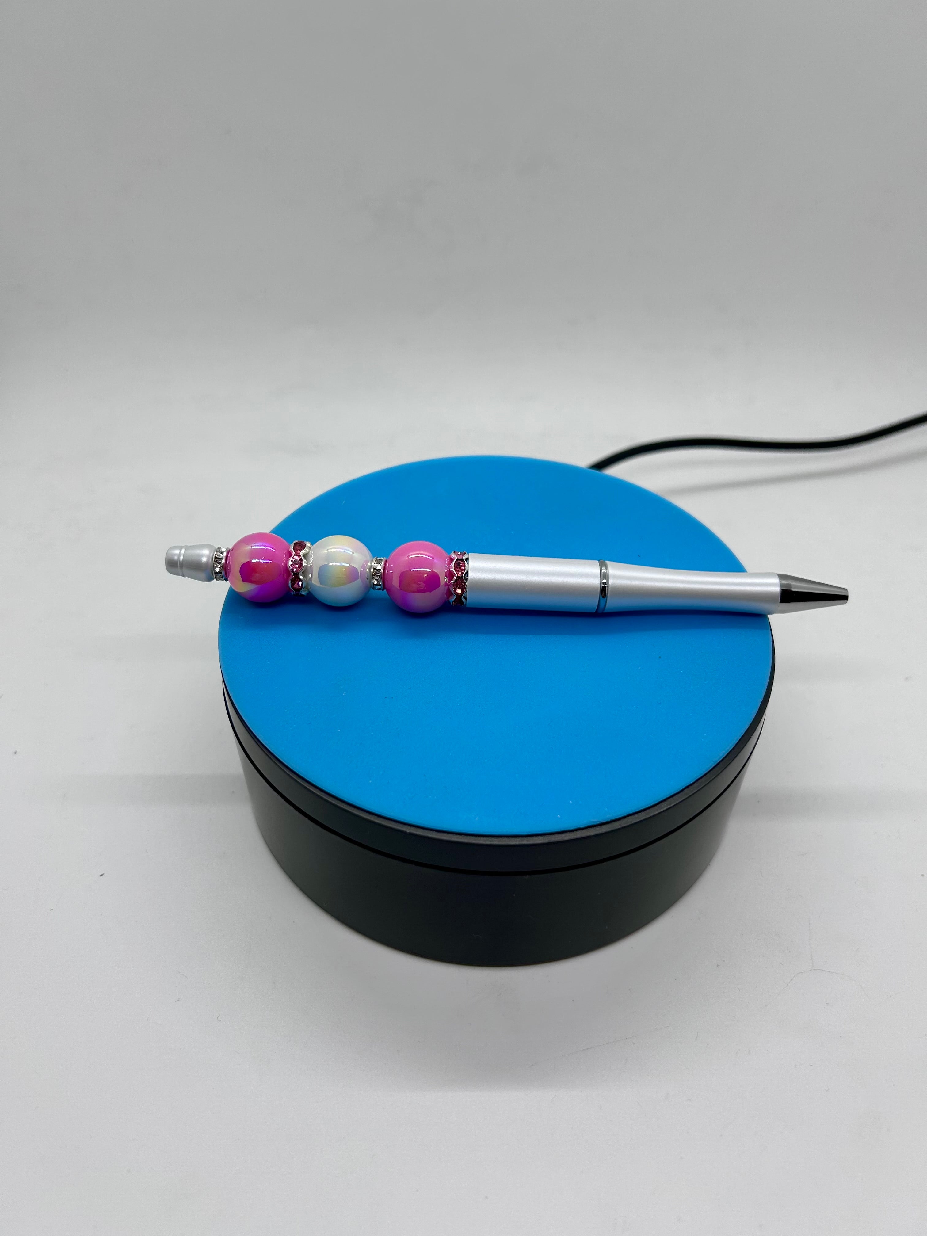Valentines Day Theme Beaded Ballpoint Pens