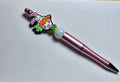 Easter Theme Beaded Ballpoint Pen-Blush/White