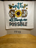 Tea Towels with Beautiful Design
