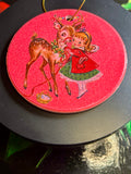 3 inch Ceramic Christmas Ornaments