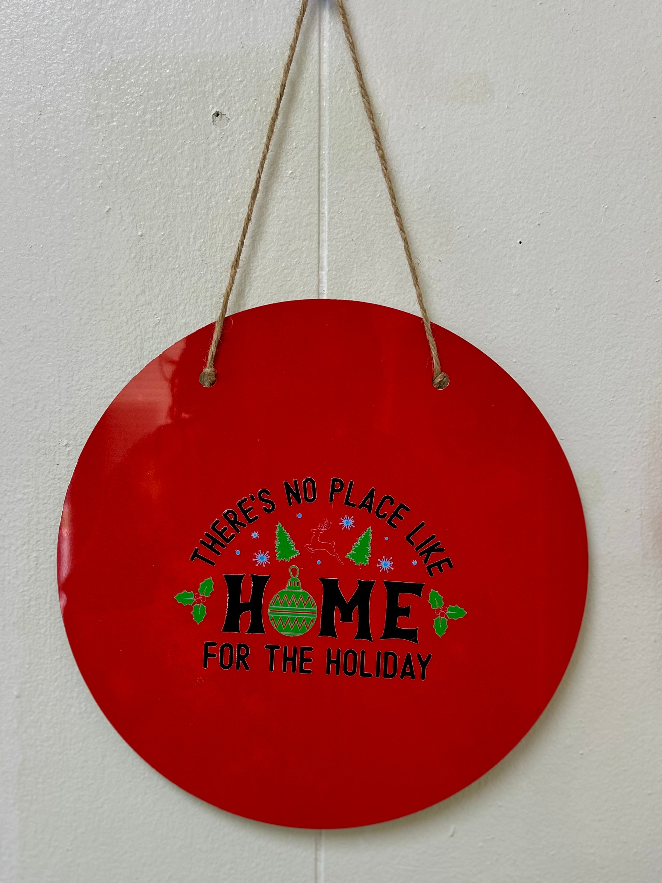 Metal Christmas Sign