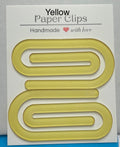 Acrylic 4inx2in Jumbo Paper Clips with Beautiful Design