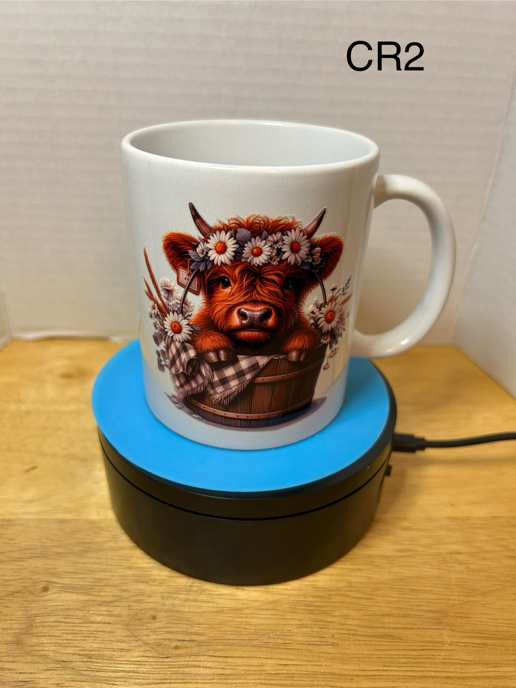 11 oz Ceramic Coffee Mug featuring a Beautiful Design, Right Hand Sided Handle
